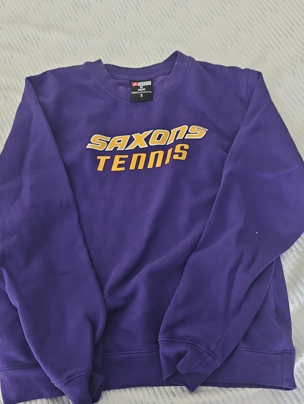 Alfred University Saxons Tennis Purple Crewneck Pullover
